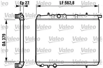 

Radiator PE.206 03-01>+ AC732910VALEO