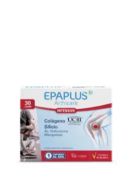 

Epaplus arthicare intensives collagen + Silicon 30 tablets. Type ii for intensive treatment for joints and bones