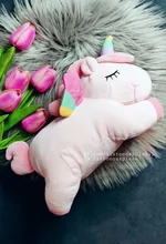 Peluche de unicornio mítico para niños, juguete suave de dibujos animados, caballo, almohadas de bebé, Pegaso, regalos de Año Nuevo