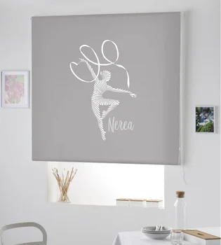 

Blind Iroa pesonalizable Youth/Rhythmic Gymnastics! ROLLER BLINDS TRANSLUCENT! (GRAY 100X175)
