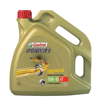 

Castrol Power 1 10W40 4T 4L Oil de motores para Moto (Sello English)