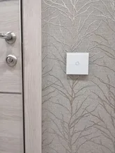 Wall-Light Glass-Panel Crystal Touch-Screen White Ac110-220v Standard Szaoju EU 1set