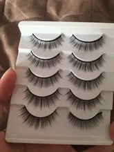 SEXYSHEEP-pestañas postizas de visón 3D, 5 pares, gruesas, naturales, hechas a mano, suaves, maquillaje, extensión de pestañas