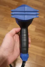 PROSTORMER-pistola de aire caliente eléctrica de 220V, herramienta eléctrica Industrial de 2 temperaturas variables, 2000W, con cuatro accesorios de boquilla
