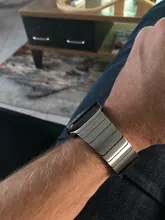 Banda de Apple Watch Serie 6/5/4/3/2/1 pulsera deporte 42 mm 38 mm 44mm correa para Apple iwatch reloj de la banda de metal lazo