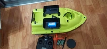 GPS Barco de cebo de pesca de w/ 3 cebo contenedores de barco de cebo de 400-500M de alcance remoto pesca accesorios de aparejos de pesca de mar 2021