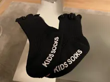 YWHUANSEN-Calcetines de algodón antideslizantes con agarre para niños pequeños, medias sin huesos con borde colmena de 0 a 4 años para recién nacidos en las cuatro estaciones