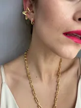 ZHUKOU-pendientes de circonia cúbica con forma de estrella de cristal para mujer, aretes pequeños, clips, joyería de boda, modelo: VE162, 1 pieza, 2020