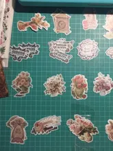 60 unidades/Paquete de pegatinas de flores para decoración, bricolaje, álbum diario, planificador, pegatinas, papelería, etiqueta adhesiva para útiles escolares