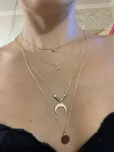 Collares con colgante de oro multicapa para mujer, collares gargantilla Punk, palabras de moda, regalo de fiesta, joyería, Nuevos Bohemios, 2021