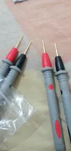 Cleqee P1502 2 uds multímetro sondas reemplazable agujas sonda Universal de prueba para multímetro Digital Cable de antena de Cable 1M