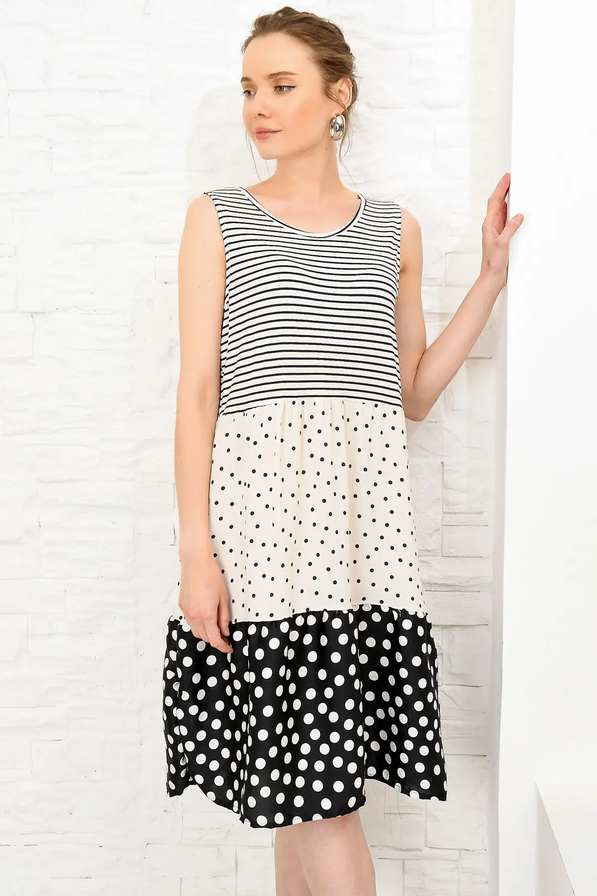 alc polka dot dress