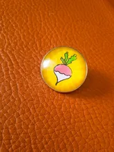 ZDYING-broche hecho a mano para foto/imagen, insignia, cabujón domo de vidrio, bricolaje, personalizado, alfileres chapados en plata, accesorios