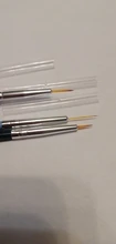 3 unids/set nuevo pincel de uñas línea de arte pluma de pintura puntas 3D DIY acrílico pinceles para Gel UV dibujo diseño chica herramienta de pintura para manicura