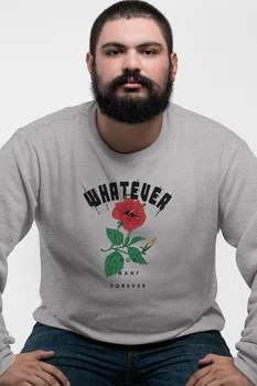 

Angemiel Wear Whatever You Want Forever Gray Men 'S Sweatshirt