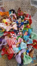 Small Dog Ribbon Hair-Bows Grooming-Accessories Rubber-Band Pet Elastic Cat Cute 100pieces/Lot