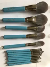 Foundation Eyeshadow Blush Synthetic-Hair-Brushes Iris-Series Beauty Mydestiny Set-Powder