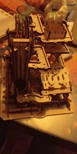 Assembly-Toy Building-Block-Kits Waterwheel Wooden Model Robotime Rokr Marble Run DIY
