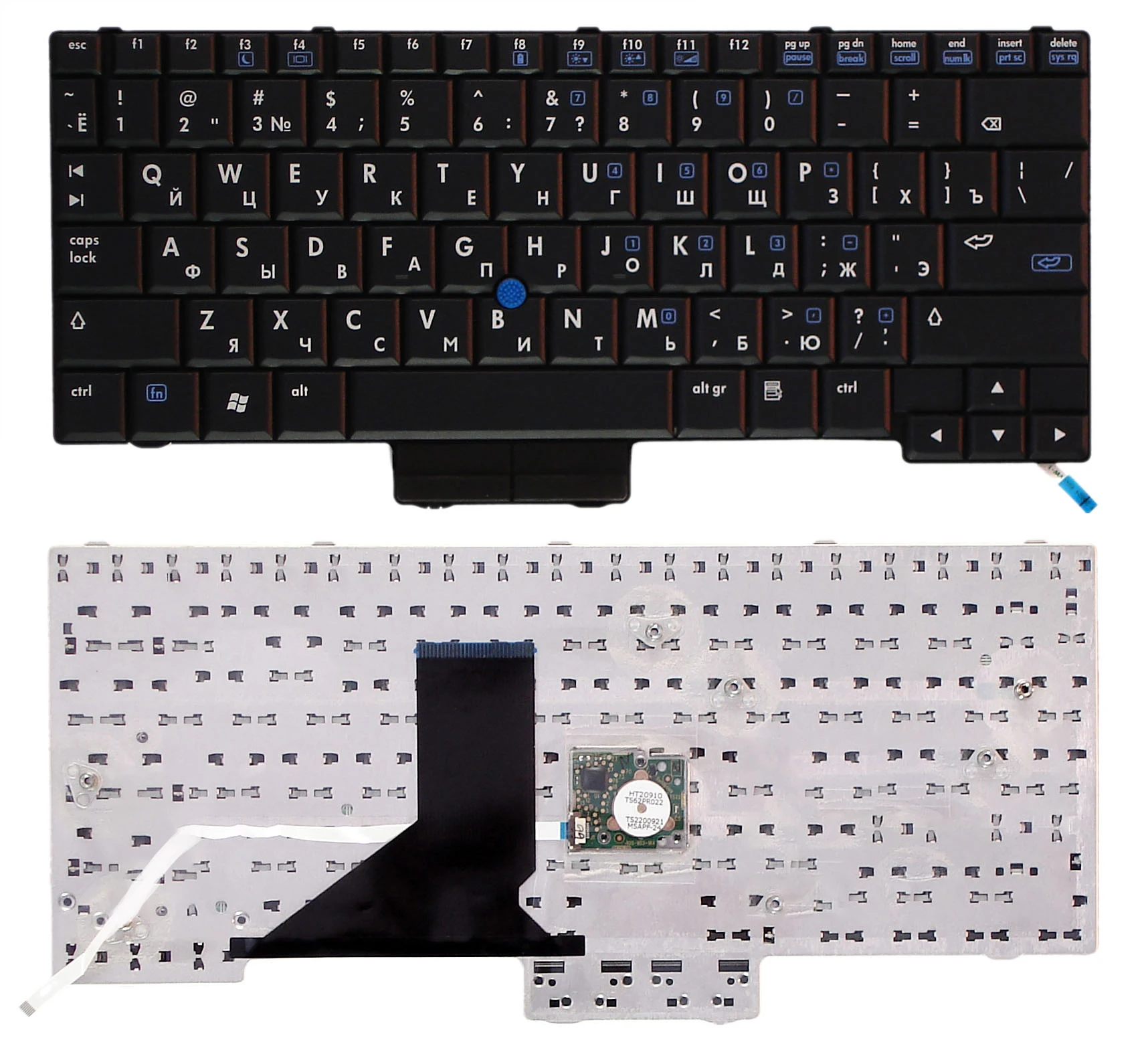 Клавиатура для ноутбука HP Compaq 2510P черная | Компьютеры и - Цена: 