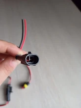 Juego de conector de cable eléctrico impermeable, sellado de vía de 2 pines, conectores automáticos con cable