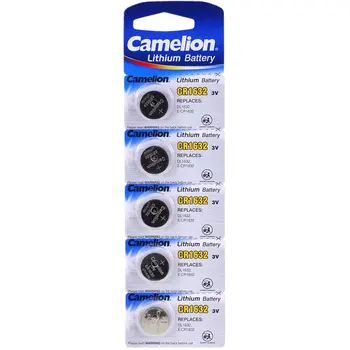 

Camelion lithium button cell CR1632 Blister 5uds.