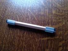 Extensor de lápiz de Color de doble cabeza de Metal, soporte ajustable para bocetos, escuela, oficina, pintura, suministros de arte, herramienta de escritura