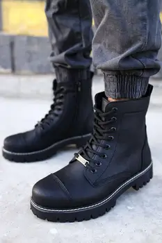 

Chekich CH009 Mat ST Male Boots BLACK 418214099