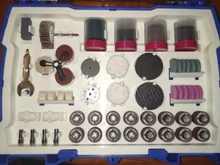268PC Abrasive Rotary Tool Accessories Set Electric Mini Drill Bit Kit for Dremel Sanding