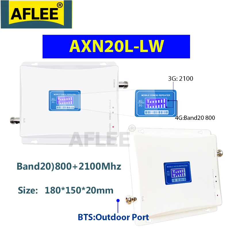 B20 800 1800 2100 2600mhz Cellular Amplifier 4G