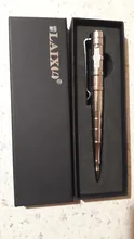 Laxis-Bolígrafo táctico B009 de acero inoxidable para hombre y mujer, herramienta de defensa personal para exteriores, herramienta de emergencia EDC