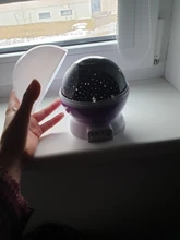 Lamp Children Star Projector Led-Night-Light Rotating-Starry Bedroom Nursery Moon