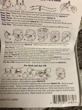 40 unids/set fino e Invisible cara adhesivos faciales línea Facial arrugas flácida la piel en forma de V Estiramiento Facial para cara