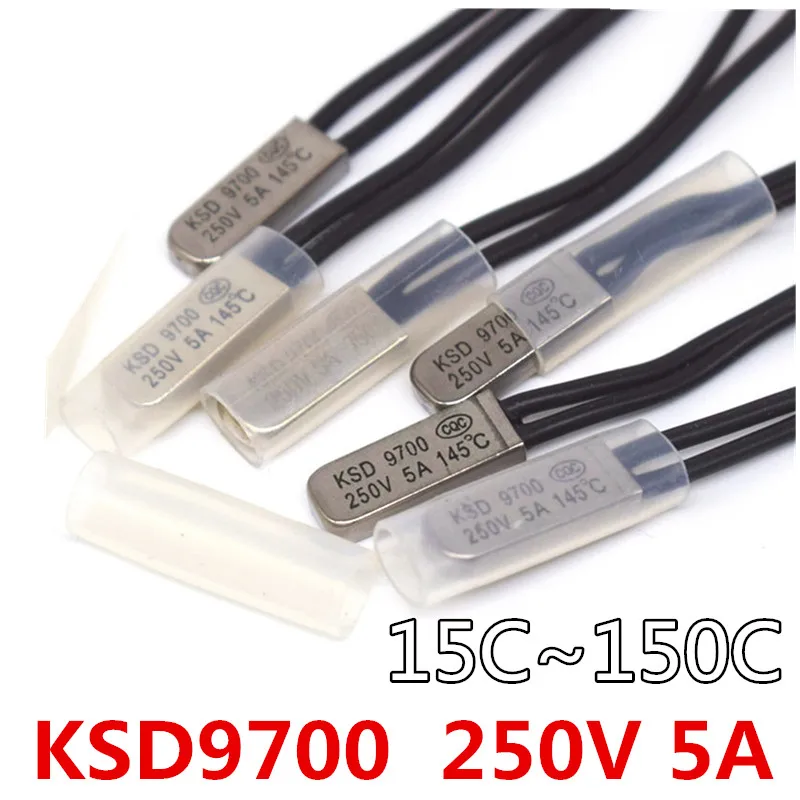 Термостат KSD9700 5A 250V 15C 35C 55C