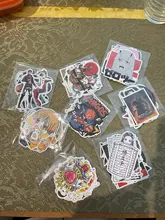 10/30/50 unids/pack Anime japonés en espíritu pegatinas para monopatín casco de la caja de regalo bicicleta ordenador portátil juguetes de los niños