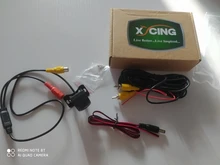 XYCING-Cámara de visión trasera automática para coches, dispositivo de grabación de marcha atrás y asistencia de estacionamiento, de visión nocturna HD con ojos de pez, de ángulo de 170 grados