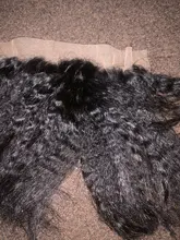 Yaki-cierre Frontal de cabello humano liso, malla con división Frontal, 150 de densidad, 4x 4/13x 4/13x6