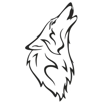 

Car stickers from the manufacturer. automotive products for exterior decoration "Howling Wolf"