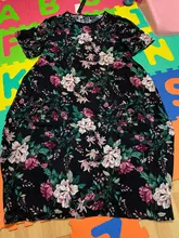 Printed Sundress Floral-Robe Maxi Vestidos Oversized Female Casual Fashion Summer Womens