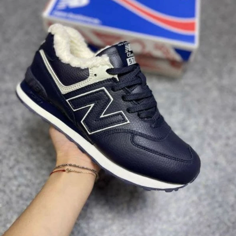 Кроссовки New Balance мужские зимние кожа | Обувь