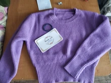 Womens Sweater Pullovers Jumpers Warm Colorfaith Korean Lady New Short Sweet Solid Minimalist