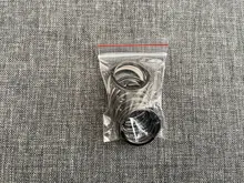 Mibrow-10 unidades/lote de llavero de 25mm, 28mm y 30mm, anillo dividido (nunca se decolora), llavero Diy, fabricación de joyas, anillos para llaves