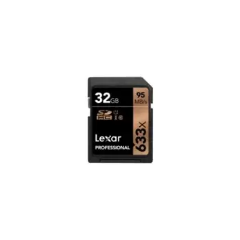

SDHC Card 32GB Professional 633x Class 10 UHS-ILEXAR13.5