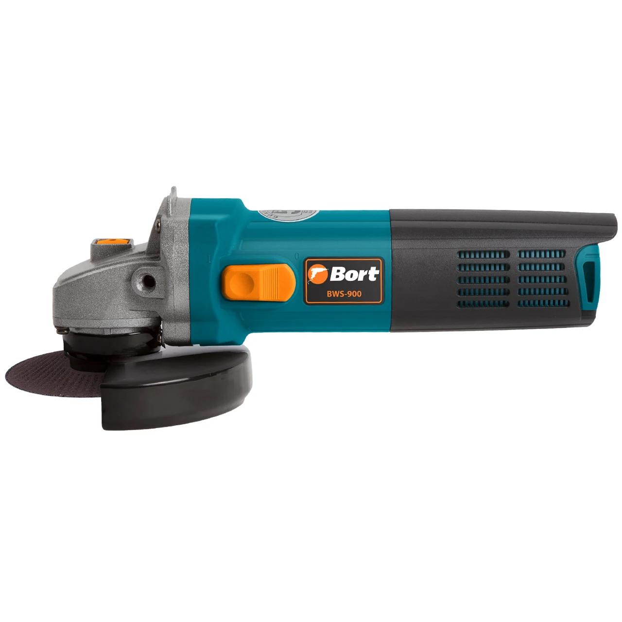 Машина шлифовальная угловая Bort BWS-900 (Мощность 900 Вт, диск 125 мм, блокировка шпинделя)