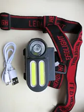 Work-Light Led-Headlamp Night-Lighting-Flashlight Mini 18650 Battery Waterproof Portable