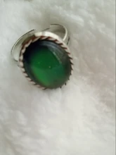 Vintage anillo ajustable hombres mujeres emoción sentimiento cambio de Color según estado de ánimo temperatura par anillo de la joyería