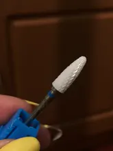 Broca de clavo de cerámica para manicura, taladro eléctrico giratorio, brocas de cortaúñas de carburo de tungsteno, cortador de fresado de manicura