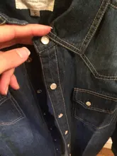 Schinteon fina-Camisa vaquera de manga larga para hombre, 100% suave de algodón con dos bolsillos, ligera, elástica, vaquera, 4XL, primavera y otoño