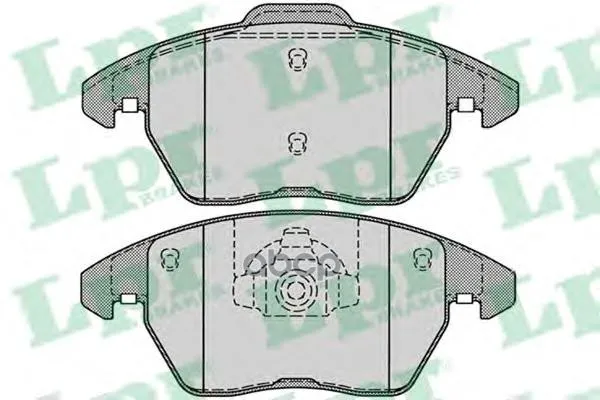 Колодки Тормозные Citroen C4/Peugeot 207/307/308 1.6-2.0 Передние Lpr 05p1248 Lpr арт. 05P1248