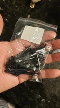 Auto-bloqueo 100 Uds negro 3X200 anillo de sujeción 3X60 Cable envuelve correa de nailon cremallera atar conjunto