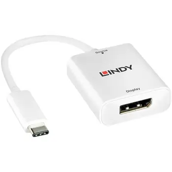 

43245 USB Typ C Displayport White adattatoreLINDY15.09 interface cable